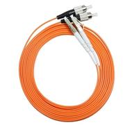 JPVLCNDJ 10PCS 1000Mbps Multimode fiber jumper LC-FC fiber patch cord LC/UPC-FC/UPC MM Duplex OM2 1m 2m 3m 5m 10m(10m)