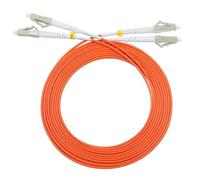 JPVLCNDJ 10PCS 1000Mbps Multimode fiber jumper LC-LC fiber patch cord LC/UPC-LC/UPC MM Duplex OM2 1m 2m 3m 5m 10m(10m)
