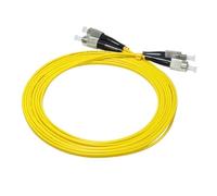 JPVLCNDJ 10pcs Dual FC UPC to FC UPC Fiber Patch Cord Jumper Cable SM Duplex Single Mode 2 cores Optic for Network 1m 2m 3m 5m 10m(10m)