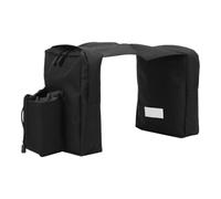 JPwhaeAPs Motorcycle Front Saddle Bag 600D Oxford Cloth Fuel Tank Storage Pouch Compatible with ATV Bike Snowmobile Motorcycle