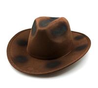 JPXH Brown Halloween Scary Killer Hat Horror Movie Evil Devil Costume Accessories