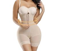 JPXJGT Faja Colombianas Body Shaper Moldeadora Slimming Seamless Tummy Control Butt Lifter Shapers Breathable Shapewear For Women(Color:Nude,Size:M)