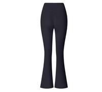 JPXJGT High Waist Belly Tightening Elastic Fitness Leggings Flared Pants Comfortable Sportsyoga Leggings for Woman(Size:M,Color:Black)
