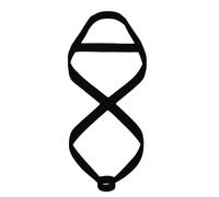 JPXJGT Men Elastic Body Chest Harness Halter Sexy Bondage Bodysuit Strap Gay Cosplay Leotard Prom Show(Size:One Size,Color:Black)