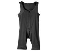 JPXJGT Mens Compression Slimming Bodysuits Butt Lifter Shaperwear Tummy Full Body Shaper(Black,M)