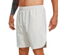 JPXJGT Quick Dry Running Active Shorts Side Split Gym Training Plain Shorts Men Jogging Track Shorts(Size:2XL,Color:White)
