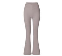 JPXJGT Tummy Control Yoga Sportswear V Shape Waist Flared Pants Gym Fitness Yoga Flare Leggings for Women(Size:M,Color:Grey)