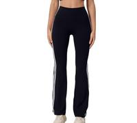 JPXJGT Women Breathable Quick Dry Yoga High Waist Leggings Fitness Workout Outfits(Size:XL,Color:Black)