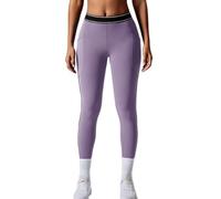 JPXJGT Women Quick-drying Tight Yoga Pants High Waist Tummy Control Scrunch Butt Lift Running Fitness Workout Leggings(Size:M,Color:Purple)