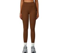 JPXJGT Women Sexy Quick Dry Yoga Pants Tight High Waist Butt Lifting Slim Fit Workout Outdoor Running Sports Leggings(Size:S,Color:Coffee brown)