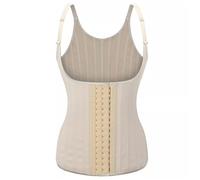 JPXJGT Womens Waist Trainer Corset Vest Weight Loss Breathable Tank Tops Tummy Control Slimming Corset Waist Trimmer Vest XXS-6XL(Color:Nude,Size:M)