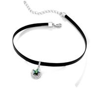 JPXXFM 1 Pièce Collier pendentif colliers Noir collier tour de cou pour femme pendentifs étoile Foulard pendentif cou chaîne de cou collier en cuir