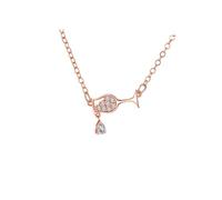 JPXXFM 1 Pièce Pendentif Zircon de Coupe pour Femme de Cou et Accessoire de Mode pour Voyage et Photographie