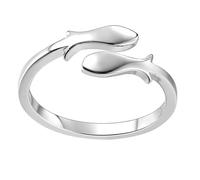 JPXXFM 1PC Stylish Adjustable Ring Delicate Design Silver Unique Fashion Finger Ring for Any Occasion Present Choice for Loved Ones