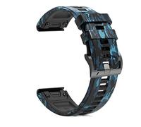 JPXXFM 26 22mm Watchband Straps For Fenix 7X 6X 5X Plus 3HR Silicone Leather Quick Release Wrist Strap For Fenix 6 7 5 935 Watch