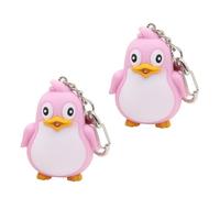 JPXXFM 2pcs Penguin Keychain Penguin Keyring Winter Animals Keychain for Kids Winter Birthday Party Decor present