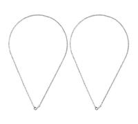 JPXXFM 2pcs Sparkling Clavicle Chain Necklaces for Women Light Chain Choker Versatile Glitter Necklaces for Everyday Wear and Special Occasions