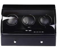 JPXXFM 3+3 Watches Automatic Watch Winder Display Wooden Storage Case Gloss Wrist Watch Winder Rotator Deluxe Silent Motor with Drawer It's so kind of you