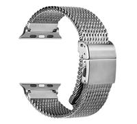 JPXXFM 316L Stainless Steel Mesh Band For Band Ultra 2 49mm Series 9 8 7 6 SE 45mm 44mm 41mm 40mm Watch Strap Watchbands