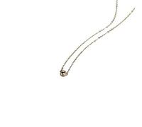 JPXXFM 925 clavicle chain necklace women universal small en bean pendant sweet beauty friend jewelry gift