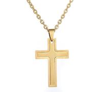 JPXXFM Accessories for men and women Cross Ladies Fashion Pendant Necklace Men's Hip Hop Necklace Jewelry Wedding anniversary, Valentine's Day, Christmas birthday gift