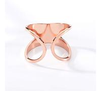 JPXXFM Adjustable Ring For Women,Rose en Creativity Both Sides Hollow Geometry Fashion Charm Adjustable Open Knuckle Tail Ring Finger Joint Toe Ring Jewelry For Women Girls Gift Wedding