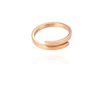 JPXXFM Adjustable Ring For Women,Rose en Thin Minimal Fashion Adjustable Open Knuckle Tail Ring Finger Joint Toe Ring Jewelry For Women Girls Gift Wedding Mother'S Day