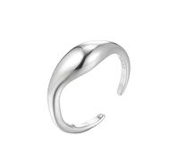 JPXXFM all-match jewelry geometric simple ring ins female cold wind retro water drop irregular opening ladies rin