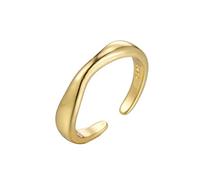 JPXXFM all-match jewelry geometric simple ring ins female cold wind retro water drop irregular opening ladies rin