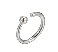 JPXXFM all-match jewelry geometric simple ring ins female cold wind retro water drop irregular opening ladies rin