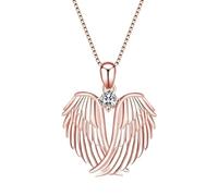 JPXXFM Angel Pendant for Women, Angel Wings Guardian, Angel for Women, Angel for Girls, Angel Jewelry Birthday Gift