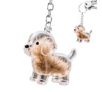 JPXXFM Animal - Mini Animal Hair Box Ring - Pet Memorial Keepsake for Phone Mirror