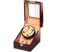 JPXXFM Automatic Watch Winder 2+3 Watch Winder Box with Quiet Motor Dual Power Supply 4 Rotation Mode Piano Paint Exterior It's so kind of you