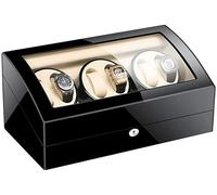 JPXXFM Automatic Watch Winder 6+7 Watch Winder Box Wooden Piano Paint Exterior Extremely Silent Motor 4 Rotation Modes It's so kind of you