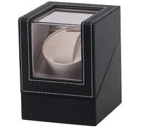 JPXXFM Automatic Watch Winder,Automatic watch winder,Black Class Motor Shaker HolderMechanical Winding Jewelrys Box It's so kind of you
