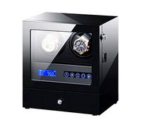JPXXFM Automatic Watch Winder Box Watches and Jewelry Storage Drawer LCD Touch Screen Control with LED Backlight Quiet Motor Watch Display Storage