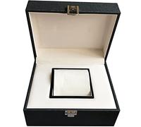 JPXXFM Automatic Watch Winder Display Cabinet Storage Box with Glossy Lacquer Wooden Leather Rotator Case and 6+10 Grids Present