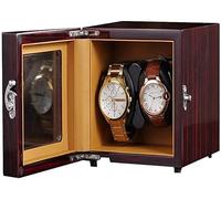 JPXXFM Automatic Watch Winder,Double Watch Winder BoWith 5 Rotation Modes Mute Motor Dual Watches Rotation Storage Case Display Box It's so kind of you
