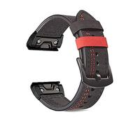 JPXXFM Bracelet de en cuir pour 7 7X 5/5X Plus/6/6X Pro/MK1/935 Smart Bracelet 22 26 mm à ajustement rapide