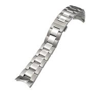 JPXXFM Bracelet de montre à extrémité incurvée en acier inoxydable, 22mm, pour série 1853 V8 pour T106.410 T106410, bracelet de montre pour hommes et femmes