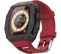 JPXXFM Bracelet de montre de luxe en alliage robuste pour 2 8 Series - Kit de mod pour accessoires de rechange de 49 mm