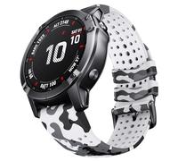 JPXXFM Bracelet de montre en Silicone 22mm, pour 6, 7, 8 Sapphire, 6 Solar, 5 Plus, 4, Forerunner 935, 945, 955, 965