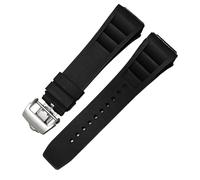 JPXXFM Bracelet de montre en silicone pour RICHARD MILLE série RM011 accessoires de bande de silicone bracelet de montre pour hommes 25-20mm