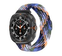 JPXXFM Bracelet en Nylon tressé à boucle Solo pour Watch 7 Ultra bande 47mm Bracelet tissé en Nylon extensible bracelets de montre