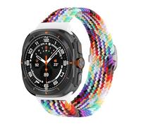 JPXXFM Bracelet en Nylon tressé à boucle Solo pour Watch 7 Ultra bande 47mm Bracelet tissé en Nylon extensible bracelets de montre