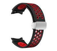 JPXXFM Bracelet en silicone 20 mm pour Watch 6 Classic 43 47 mm 5Pro 45 mm Respirez sans lacunes à boucle magnétique 7 6 5 4 40 mm 44 mm