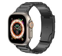 JPXXFM Bracelet en titane pour Watch Band 49 mm 45 mm 44 mm 42 mm IWatch2 SE 2 SE Series 9 8 7 6 5 4 3 2 1, bracelet de montre de remplacement en titane avec boucle déployante