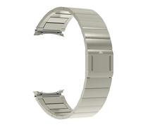 JPXXFM Bracelet magnétique en métal sans espaces pour Galaxy Watch6 44mm 40mm Bracelet à lien à dégagement rapide pour Galaxy Watch 6Classic 43MM 47MM bracelets de montre