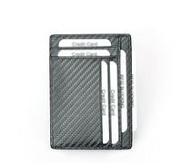 JPXXFM Carbon Fiber Print Card Bag Zipper Change Card Bag Wallet Wallet Card Bag Portable Bag