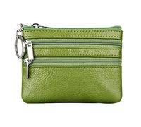 JPXXFM Carrying Case Wallet Wallets Holder Women's Bags Zipper Change Wallet Case Key Wallet Wallet Pen (Green, One Size)